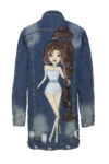 Barbie, jeans z Barbie, kurta jeansowa